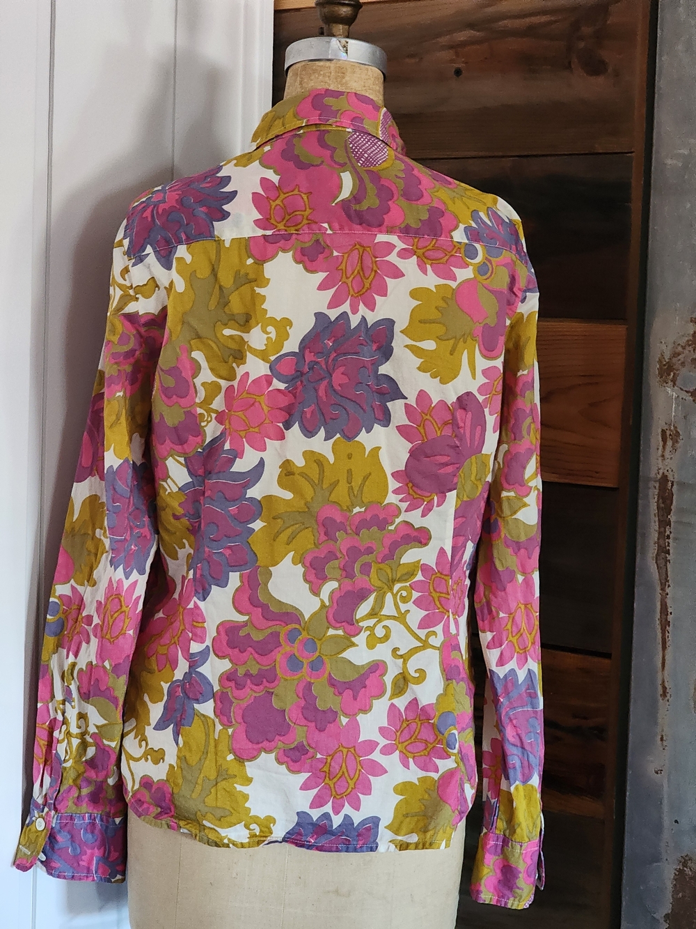 J. Crew Multicolor Floral Button-Up Shirt - Picture 2 of 5